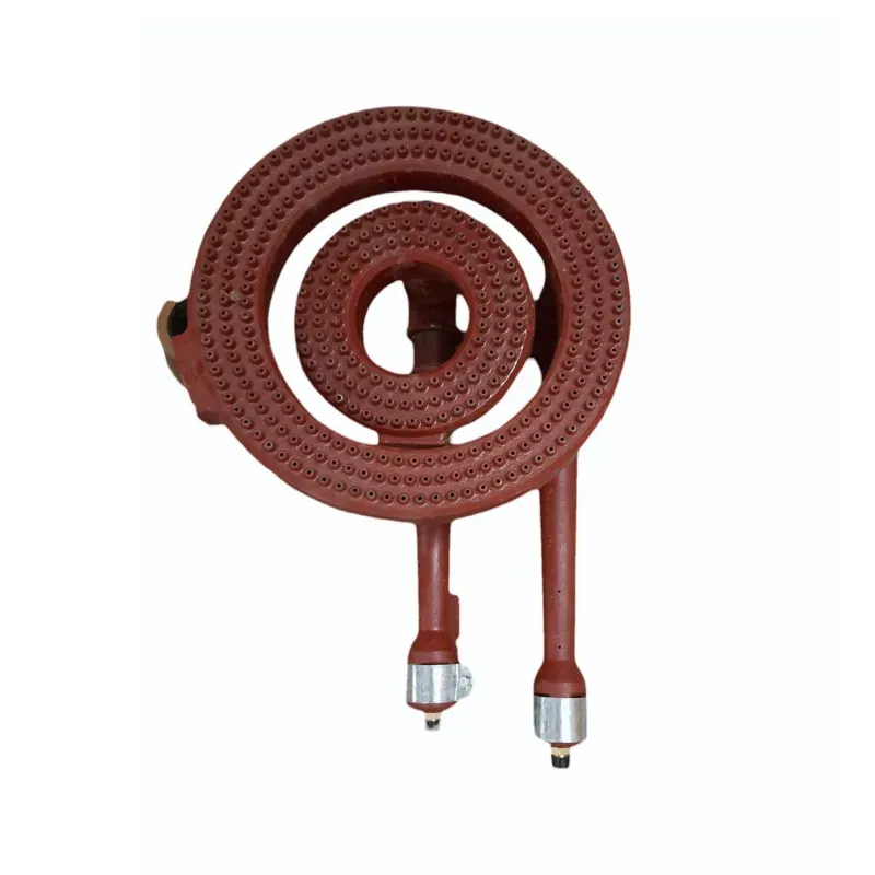 Cast Iron Korean Burner No. 1 and 2 set for 22 x 22 Inch Double Ring Korean Stove