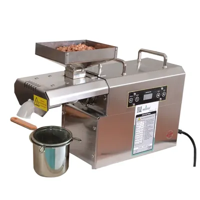 SEEDS2OIL 600 W Fully Automatic Multi Oil Seeds Press Machine, with 1 kg Hopper Capacity and Free Accessories