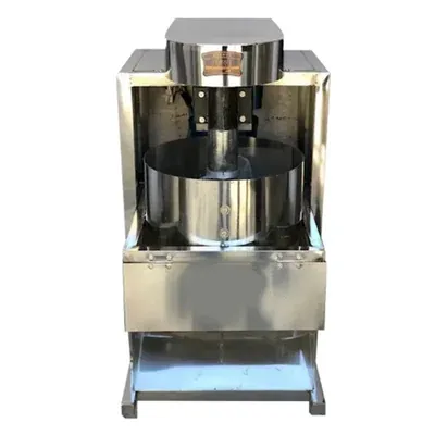 1 HP Motor Operated Stainless Steel Cabbage Cutter Machine with 3 mm Cutting Disc for Restaurants & Food Processing