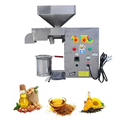 Commercial Cold Press Oil Extraction Machine, 3600 W With 22 to 25 kg/hr Capacity