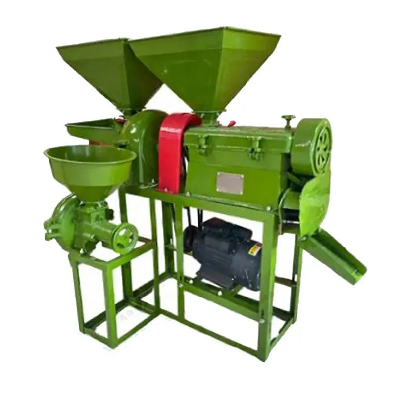 3 HP Combined 3 in 1 Mini Rice Mill Machine