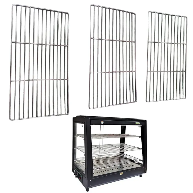 ADORMA Combo of Trays (Size 11 Inch, 12 Inch and 13 Inch) for ADORMA FDW 100 LH Food Display Warmer