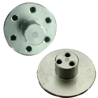 Combo of 3 and 6 Holes Pola Making Die for Rice, Corn, Puffed Snack