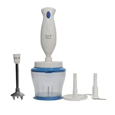 Pack of 8 GLP Magic Combo Off White Hand Blender Cum Chopper