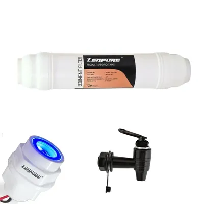 ZENPURE RO Service Combo UV Refresh Kit 9, Compatible with RO/UV/UF Water Purifiers