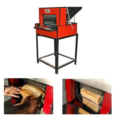 24 Blade Bread Slicer MS Body with 0.5 HP Crompton Motor