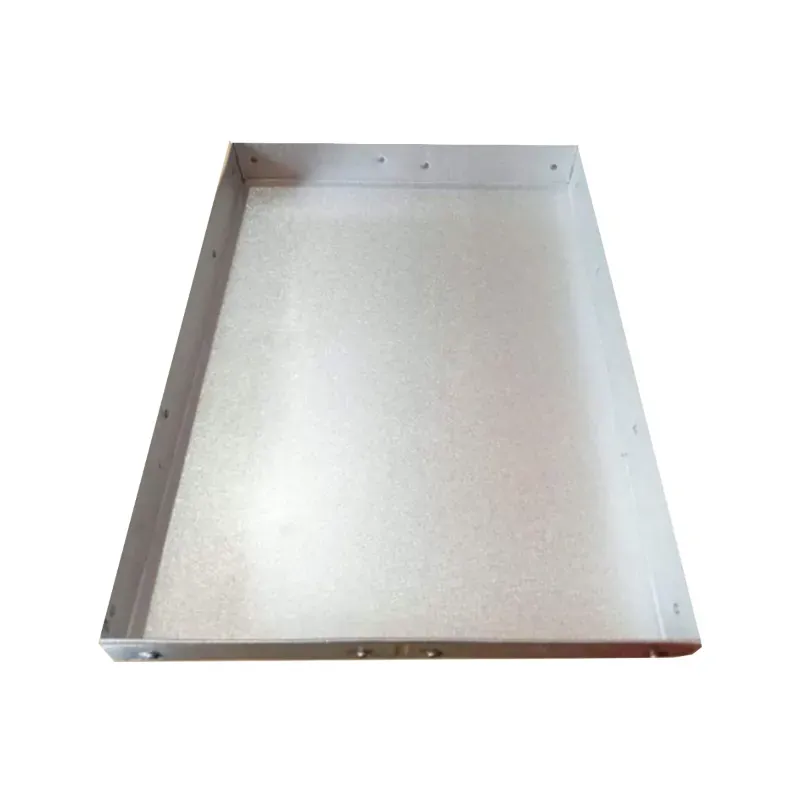 Commercial 10 x 20 x 1 Inch Aluminum Coated Oven Tray For Large Scale Batch Baking Use