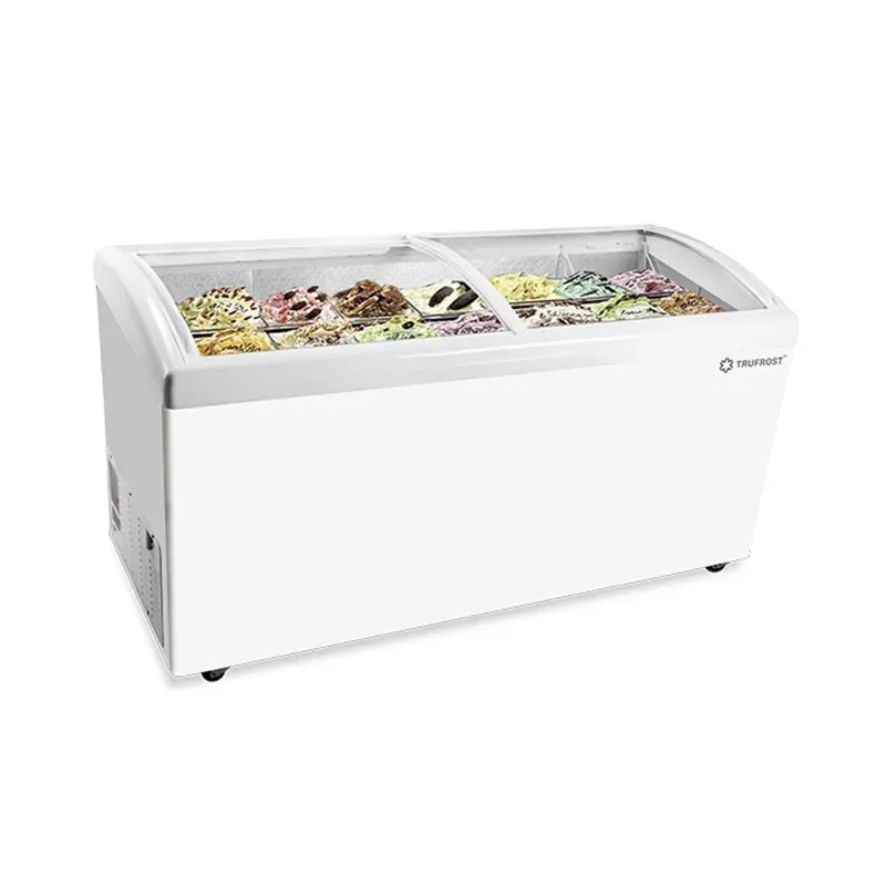 TRUFROST GT 450 Premia Flat Glass Top Freezer with 2 standard baskets + 1 QDI basket