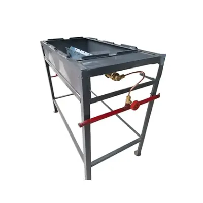 Professional Grade Commercial Single Burner Dosa Stove, 35 x 18 x 30 Inch Size