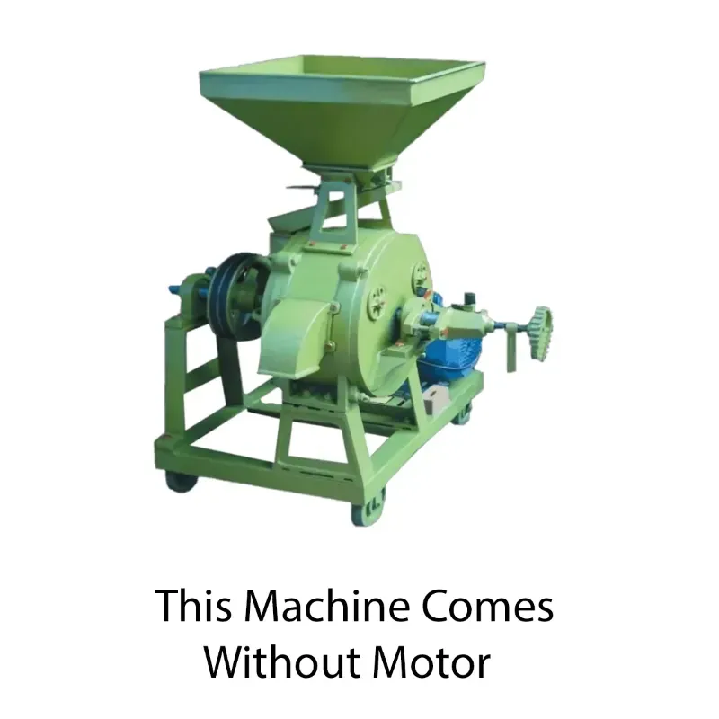 Commercial 16 Inch (405 mm) Flour Mill/Atta Chakki Machine without Motor, 60-65 kg/hr