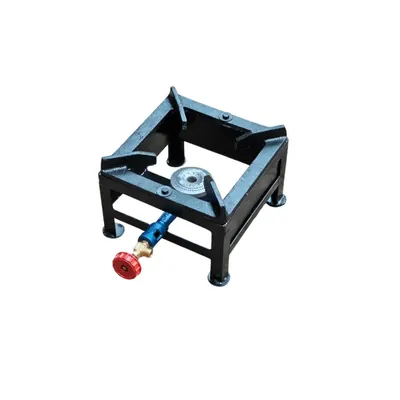 Heavy Duty 10 x 10 Inch Cast Iron Gas Stove for Commercial Use