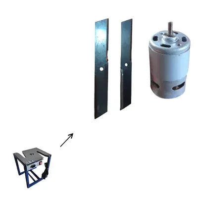 2 Pcs Blade and 1 Motor for Onion & Garlic Leaf Cutting Machine