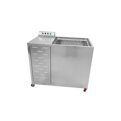 1 HP Double Basket Vegetable Washer with Ozone Disinfection for Leafy & Soft Greens