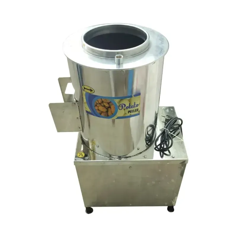 Commercial SS Body Potato Peeling Machine, 15 kg Capacity, Without Motor