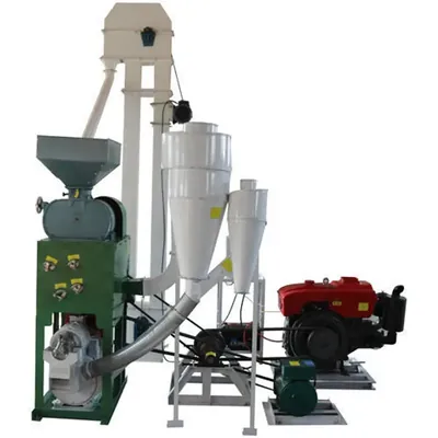 Commercial Semi/Automatic Rice and Paddy Machine for making rice and paddy, 10 HP to 60 HP