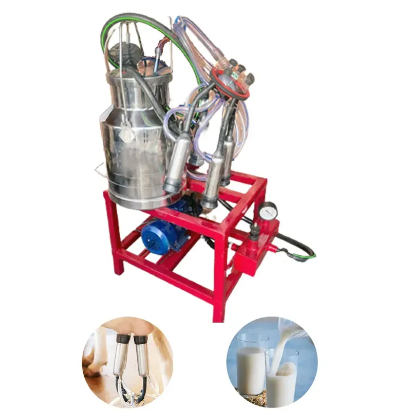 Vinspire Single Bucket (20 Litre) Milking Machine With 220 LPM Pump, 0.75 HP Motor & 6 Months Warranty
