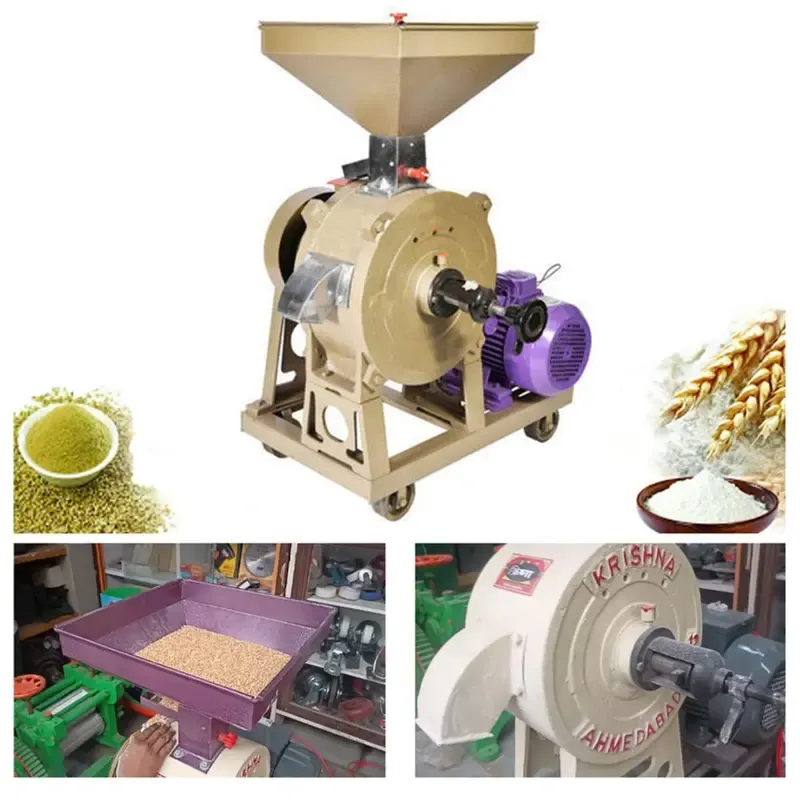 Commercial 12 Inch (300 mm) Stone Type TP Vertical Flour Mill/Atta Chakki 25-30 kg/hr With 2 HP Copper Motor