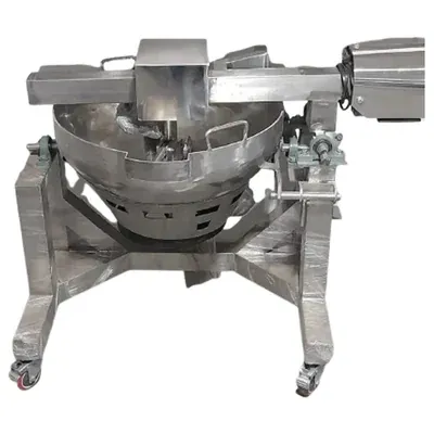 2 ft Halwa Making Machine with 0.5 HP Motor, Single Buner