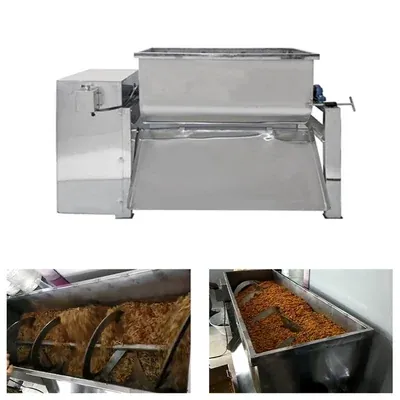 2 ft Drum Length Namkeen Masala Mixing Machine with 0.5 HP Motor
