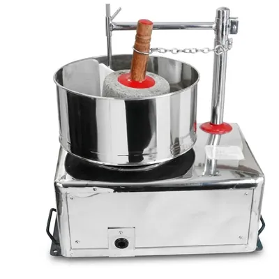 Industrial 0.33 HP 3 Litre Sowbaghya CG-003SB 1Ph Commercial Stainless Steel Wet Grinder (Belt)