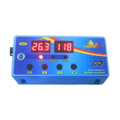RB20 Controller for Egg Incubator With Temperature & Timer Display