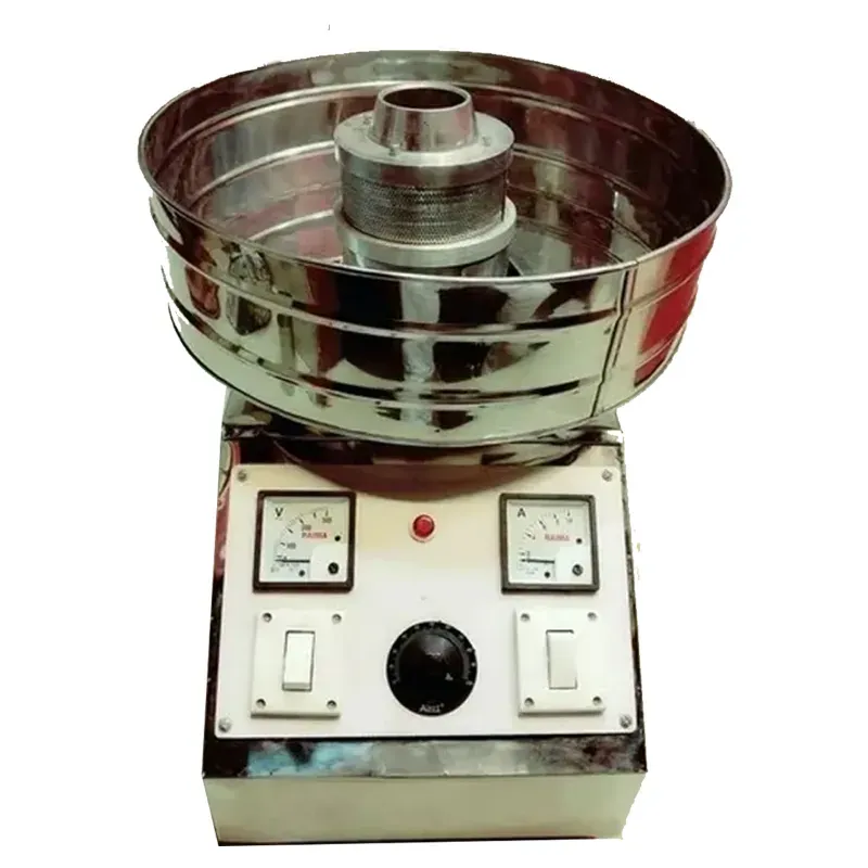 Heavy Duty Indian Type Stainless Steel Cotton Candy Machine with 0.75 HP Motor