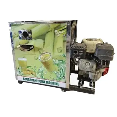 2 in 1 Sugarcane Juicer Machine with Side Honda GX80 Engine & 1 HP Motor
