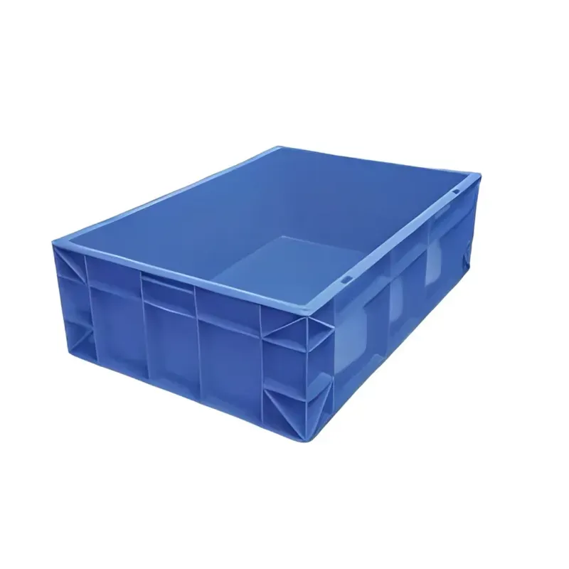 Supreme Pack of 3, 48 L, 650 x 450 x 210 mm Complete Closed Solid Plastic Crate