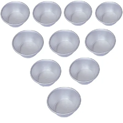 Aluminum Long Lasting (Pack of 50) Muffin Moulds for Baking Supplies and Kitchen Use
