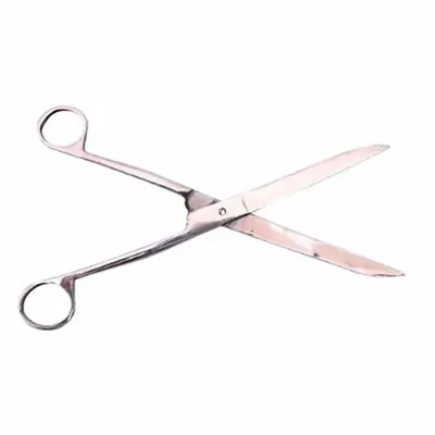 Curved Surgical Scissors (1 Pcs), Rust Proof SS Clipping Instrument