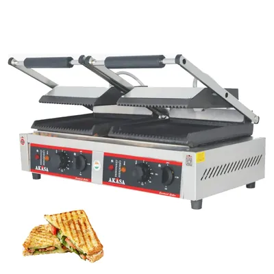 AKASA SG 10 DBL Jumbo Electric Sandwich Griller, 4000 W