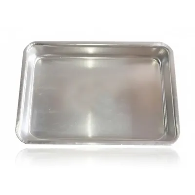 Pack of 2 Pcs 16 x 12 Inch Deep Baking Rectangle Oven Tray For Catering Events