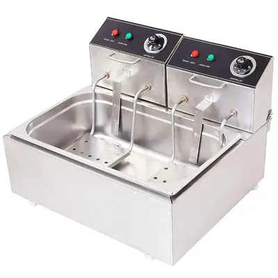 16 Litre Electric Deep Fryer, Single Pan, for Restaurant, Kitchen & Commercial Use