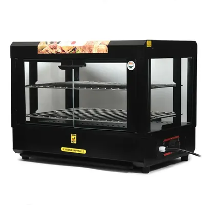 HOTLINE PLUS 50 Litre Era Deluxe Hot Showcase with 2 Rack