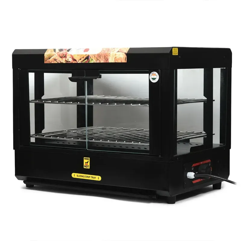 HOTLINE PLUS 50 Litre Era Deluxe Hot Showcase with 2 Rack