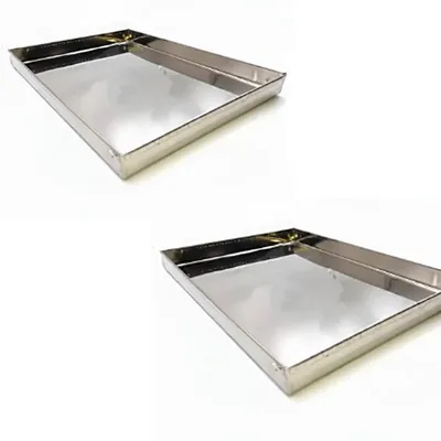 16.5 x 20.5 Inch Dhokla Tray, Stainless Steel 304 (Pack of 2)