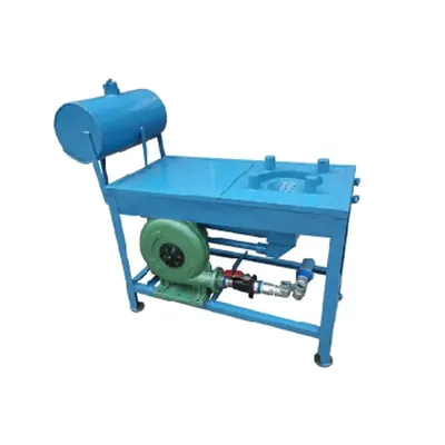 Commercial Mild Steel 15 Litre Diesel Operated Bhatti with Blower for Outdoor Catering Businesses