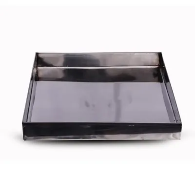 Malabar Stainless Steel Rectangular Multi-Purpose Display Tray For Shops (Size-13 x 11 Inch)