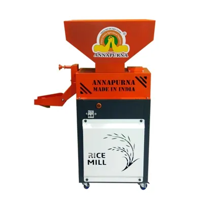 Annapurna 3 HP Domestic Rice Mill with 150 kg/ hr Production Capacity