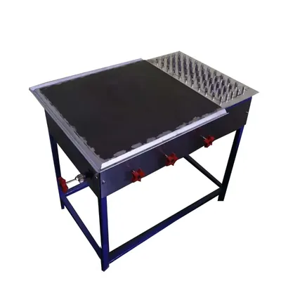 JM 33 x 24 x 22 Inch High Productivity Gas Operated Dhosa Bhatti for Catering Service, Restaurants, Hotels