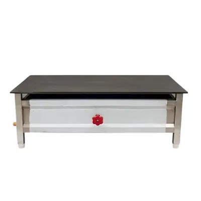 15 x 30 x 11 Inch Table Top Dosa Bhatti with 5 mm Tawa, Gas Operated