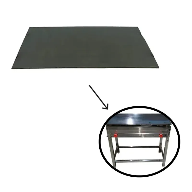 24 x 36 Inch MS Dosa Tawa for 24 x 36 SS Dosa Bhatti with 5 mm Plate Thickness