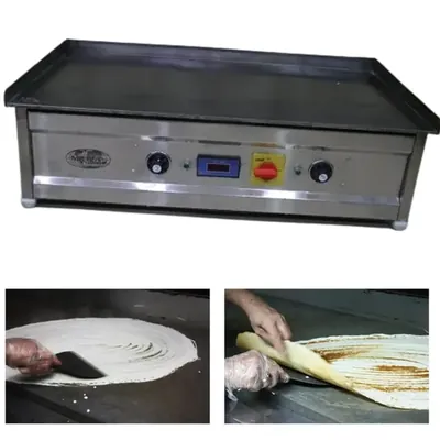 Electric 6 kW Table Top Dosa Bhatti 10 mm Plate, 15*39*12 Inch Size