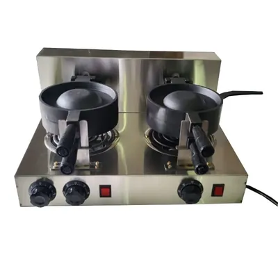 Indian SS Double Counter Electric UFO Burger With Non Stick Teflon Coating and Timer Switch