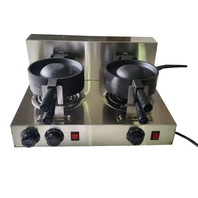 Indian SS Double Counter Electric UFO Burger With Non Stick Teflon Coating and Timer Switch