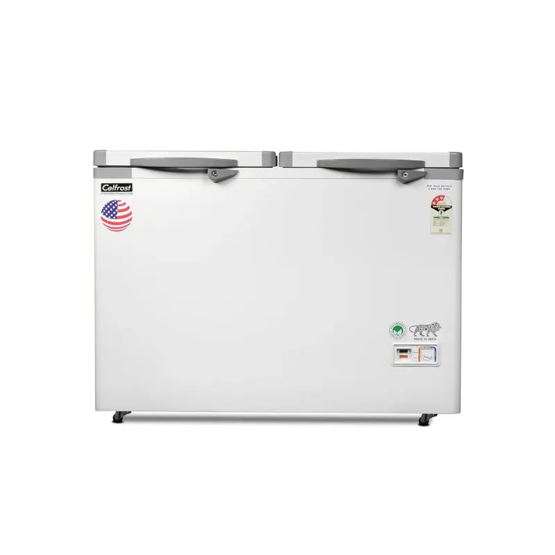 Celfrost 322 Litre Double Lid Hard Top Chest Deep Freezer / Chiller (CF 355 DD)