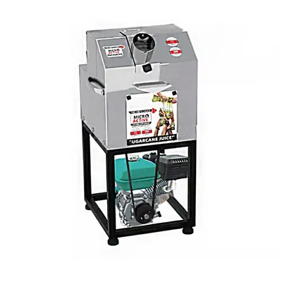 MICROACTIVE Sugarcane Juice Machine With 1.5 HP Electric Motor & 6.5 HP Petrol Engine