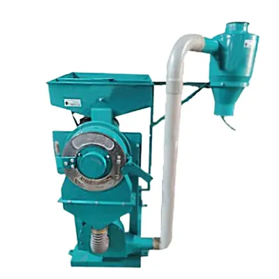 15 HP Heavy Duty Double Stage Pulverizer Machine with Cyclone and 140-170 kg/hr Output Capacity