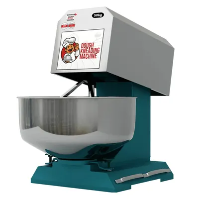 MICROACTIVE 50 kg Dough Kneader 2 HP Motor for Wheat/Besan/Maida With SS Bowl & Beater For Hotel, Bakery Uses