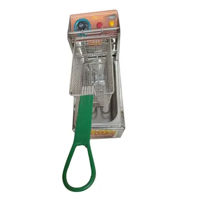 4 L Eco Friendly Electric Deep Fryer, Single Tank SS Body